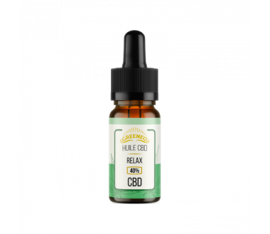 Huile de CBD 40% relax | Greeneo