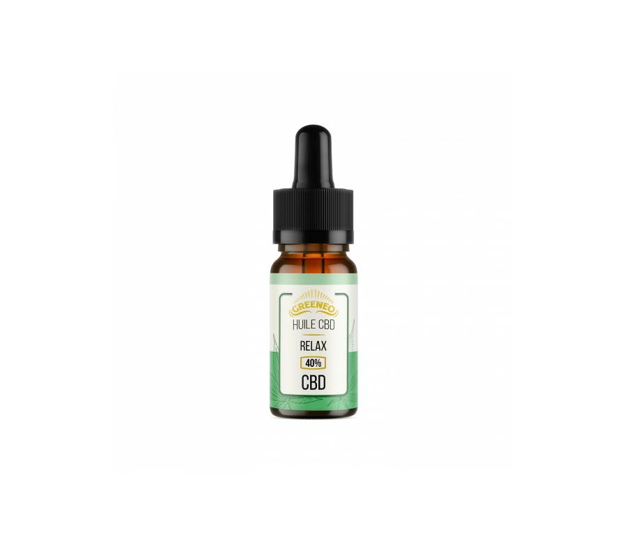 Huile de CBD 40% relax | Greeneo