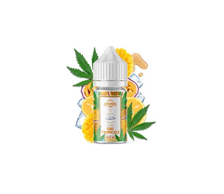E-liquide CBD eau tropicale | Greeneo