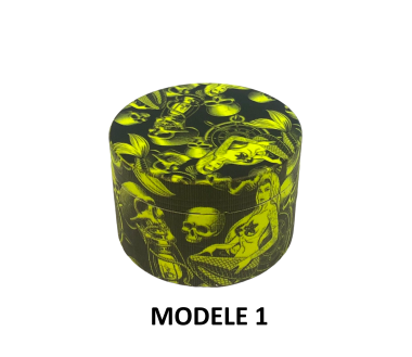 Grinder 50mm green skulls | FARO (Modèle 3)