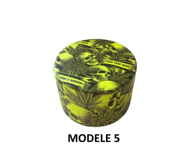 Grinder 50mm green skulls | FARO (Modèle 4)