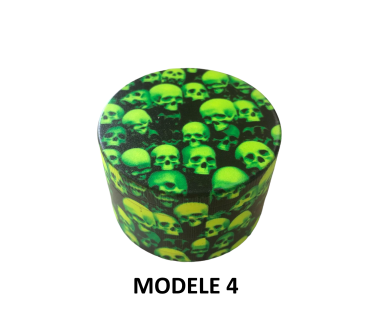 Grinder 50mm green skulls | FARO (Modèle 4)