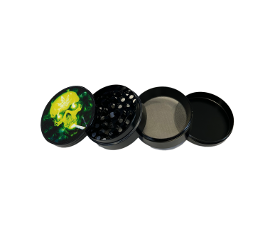 Grinder 50mm green skulls | FARO (Modèle 4)