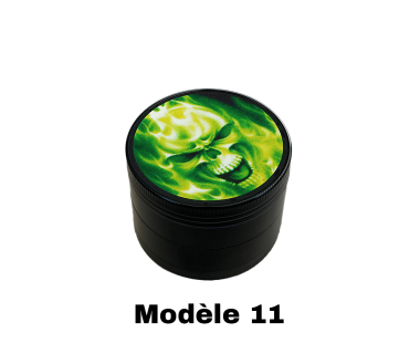 Grinder 50mm green skulls | FARO (Modèle 10)