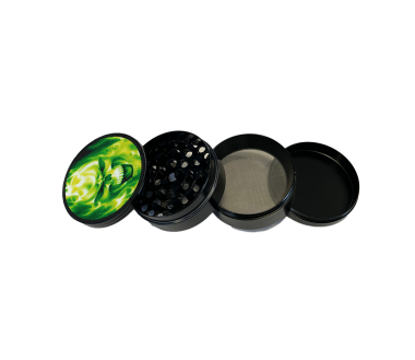 Grinder 50mm green skulls | FARO (Modèle 10)