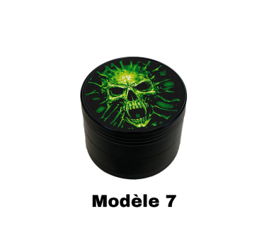 Grinder 50mm green skulls | FARO (Modèle 10)