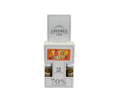Cartouche e-liquide CBD full spectrum 70% - 2 pcs | GREENEO (Chanvre)