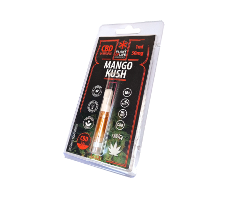 Cartouche e-liquide CBD Mango Kush | PLANT OF LIFE
