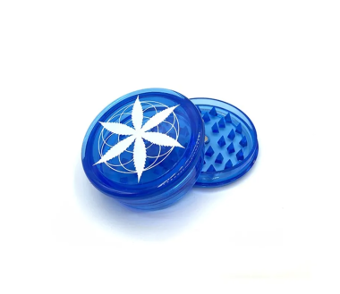Grinder 60mm feuille cannabis | PLANT OF LIFE (Rouge)