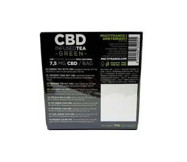 Thé Vert CBD 7,5mg Multitrance