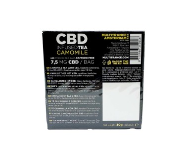 Thé Camomille CBD 7,5mg Multitrance
