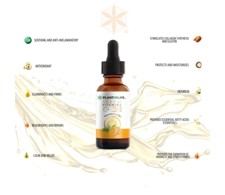 Sérum CBD Vitamine C Plant of Life 30ml