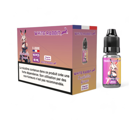 E-liquide White Rabbit 2% Isabella Grape 10ml