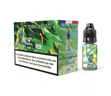 E-liquide White Rabbit 2% Dragon Kiwi Ice 10ml