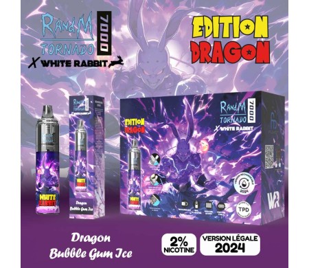 TORNADO 7000 Dragon Bubble Gum Ice