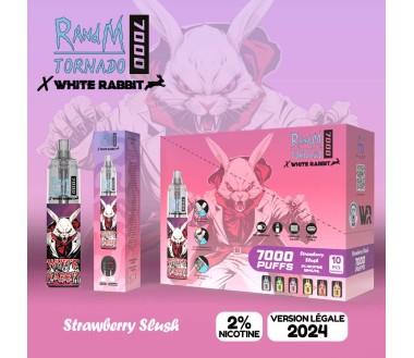 Puff Tornado 7000 Dragon Fruit Ice White Rabbit
