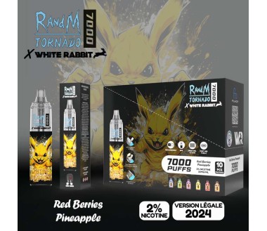 White Rabbit x RandM Tornado 7000 Isabella Grape