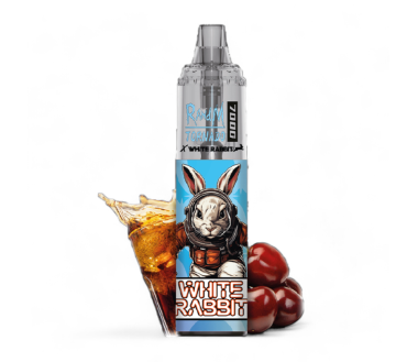 White Rabbit x RandM Tornado 7000 Cola Cherry