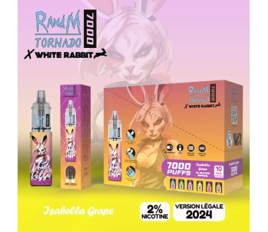 WHITE RABBIT x RandM TORNADO 7000 Passion Bubble