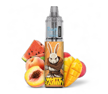 Puff Tornado 7000 White Rabbit Mango Pêche Pastèque
