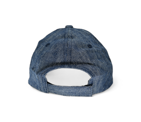 Casquette en chanvre bleu jean