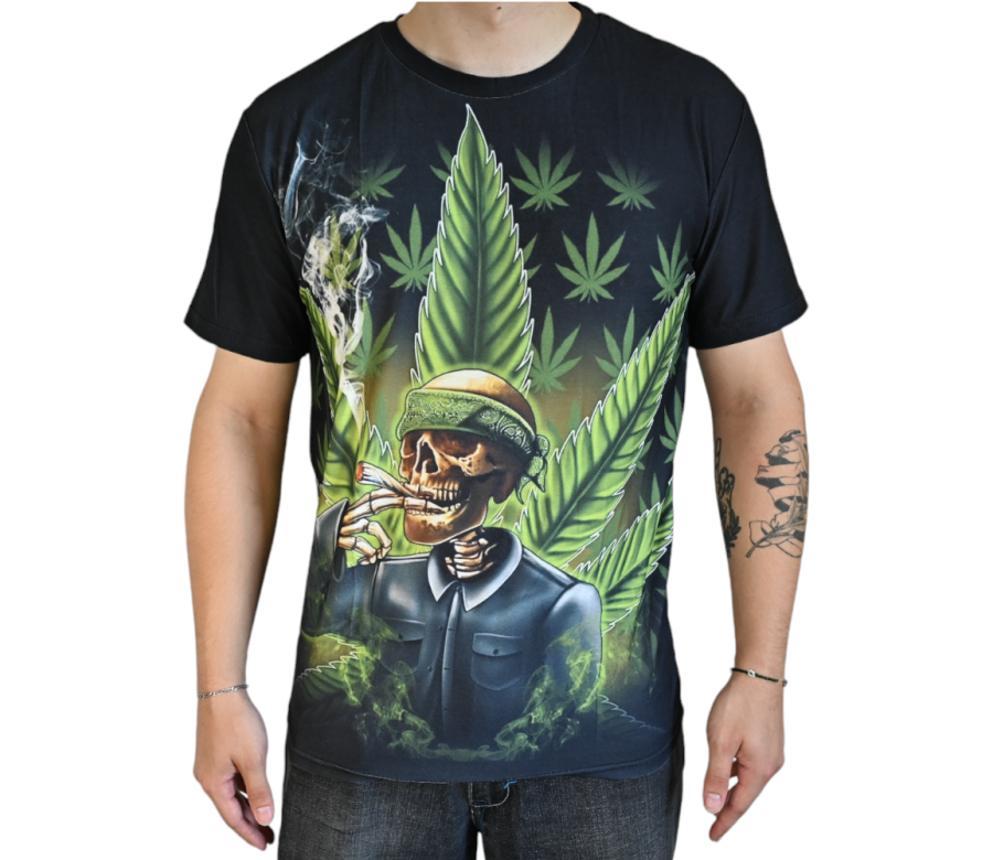 T-shirt Cannabis Skull (L) T-shirt Cannabis Skull (L)