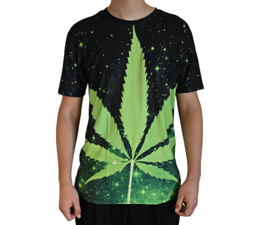T-shirt Cannabis Galaxy (XL)