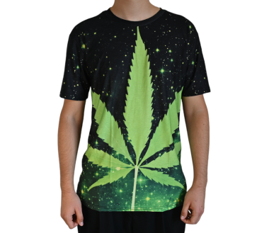 T-shirt Cannabis Galaxy (M)