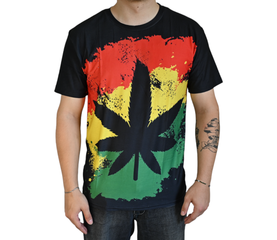 T-shirt Cannabis Rasta (L) T-shirt Cannabis Rasta (L)