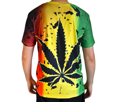 T-shirt Cannabis Style Rasta (M)