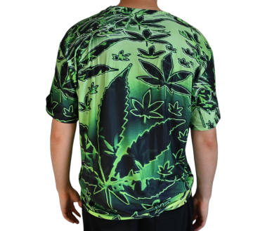 T-shirt Cannabis Multicolore (XL)