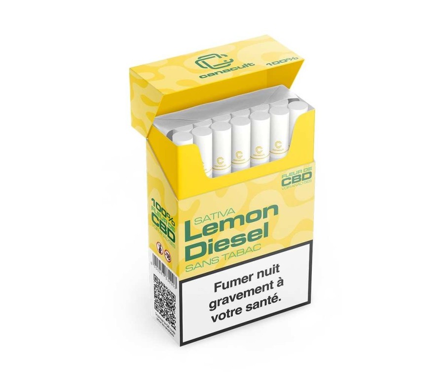 Cigarettes CBD Lemon Diesel Canacult