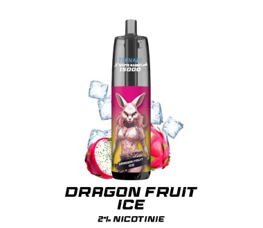 Puff WHITE RABBIT x TORNADO 15000 Dragon Fruit Ice