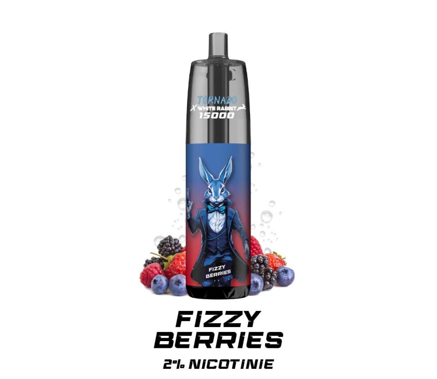 Puff WHITE RABBIT x TORNADO 15000 Fizzy Berries