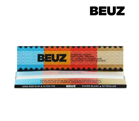 Boite de 50 carnets Beuz King Size Slim