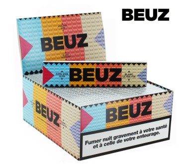 Boite de 50 carnets Beuz King Size Slim