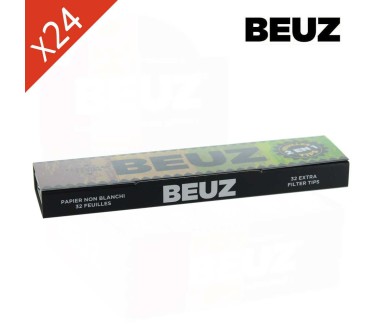Boite de 24 carnets Beuz Brown Slim King Size + Filtres