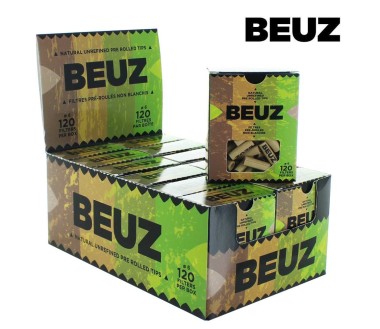 12 Boites de Filtre Carton Filtres pré-roulés Beuz (120 filtres/boite)