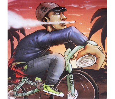 Grand Plateau à rouler Beuz Bike Print