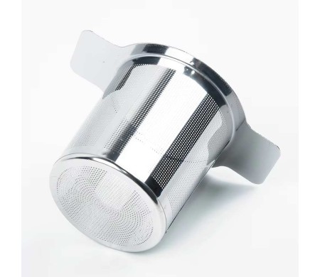 Infuseur à thé en acier inoxydable avec couvercle