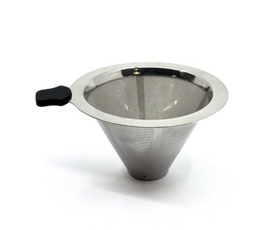 Infuseur à thé en acier inoxydable avec support