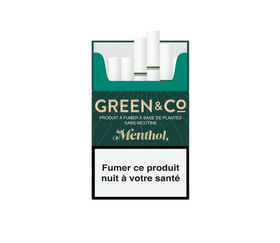 Cigarettes CBD Menthol Green&Co