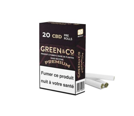 Cigarettes CBD Premium Green&Co