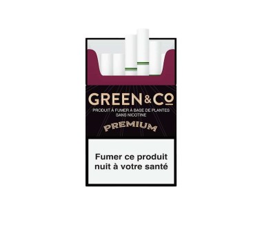 Cigarettes CBD Premium Green&Co