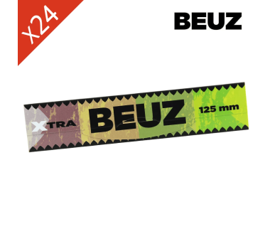 Feuilles Slim Long Beuz 125mm Brown - Boîte de 24 carnets