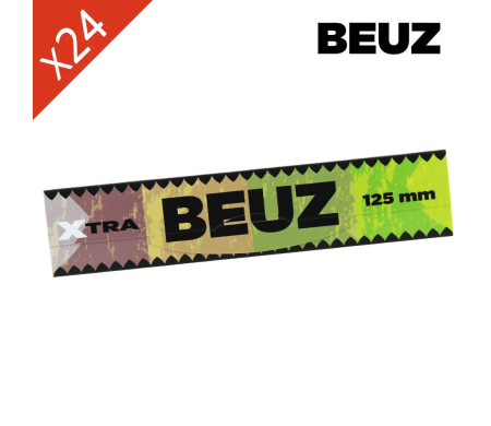 Feuilles Slim Long Beuz 125mm Brown - Boîte de 24 carnets