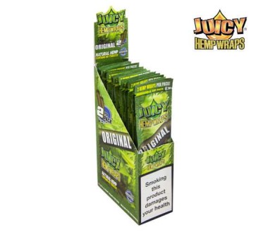 Blunt de chanvre Original Boîte de 25 paquets | JUICY JAY'S