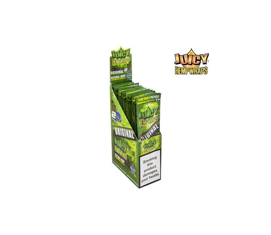 Blunt de chanvre Original Boîte de 25 paquets | JUICY JAY'S