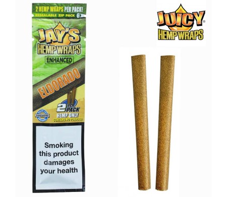 Blunt de chanvre Eldorado Boîte de 25 paquets | JUICY JAY'S