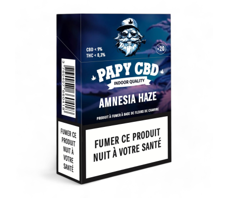 Cigarettes CBD Amnesia Haze Papy CBD